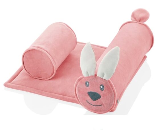 Подушка для позиционирования младенцев с защитой от перекручивания BabyJem Pink, 34×36 см (679)