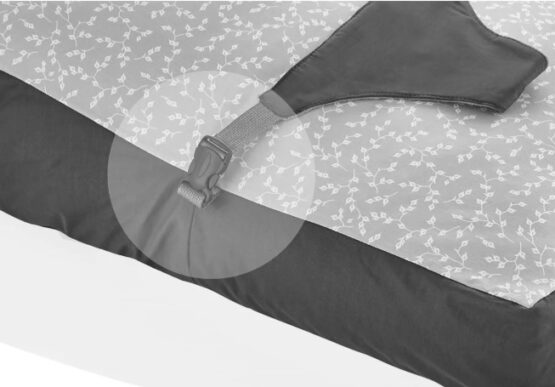 Saltea anti-alunecare cu ham pentru bebelusi BabyJem Gri