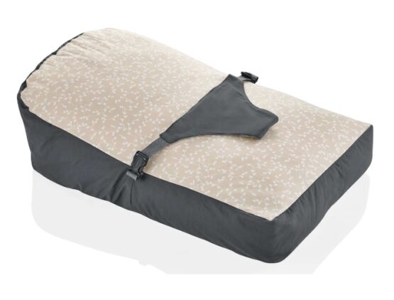 Матрас противоскользящий с ремнями безопасности для младенцев BabyJem Pink (744)