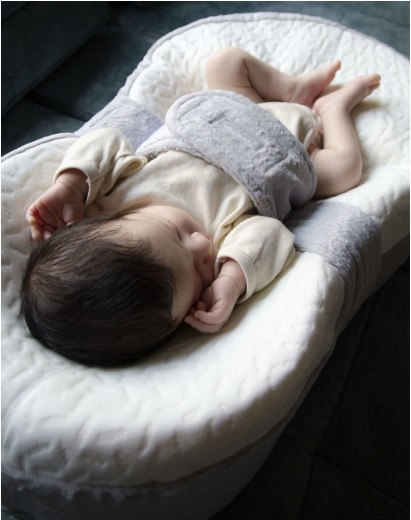 Saltea antialunecare BabyJem Tummy My First Bed