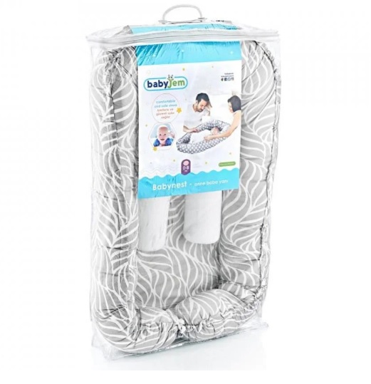 Saltea reductor BabyJem BabyNest Between parents Albastra