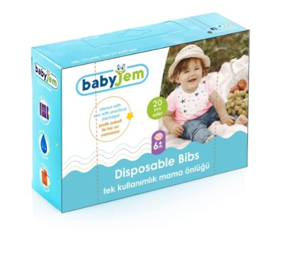 Set 20 bavete de unica folosinta BabyJem