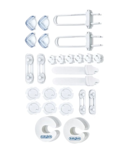 Набор из 26 аксессуаров для безопасности BabyJem Home Safety Kit (083)
