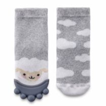 Sosete cu accesoriu dentitie BabyJem Baieti (6-12 luni)