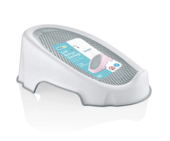 Suport pentru baie BabyJem Soft Basic Alb