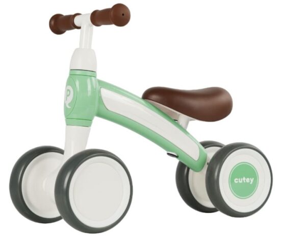 Bicicleta fără pedale Qplay Cutey Pastel Green 00716218