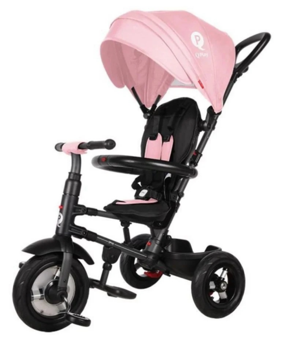 Детский велосипед Qplay Rito Rubber Pink 00716197