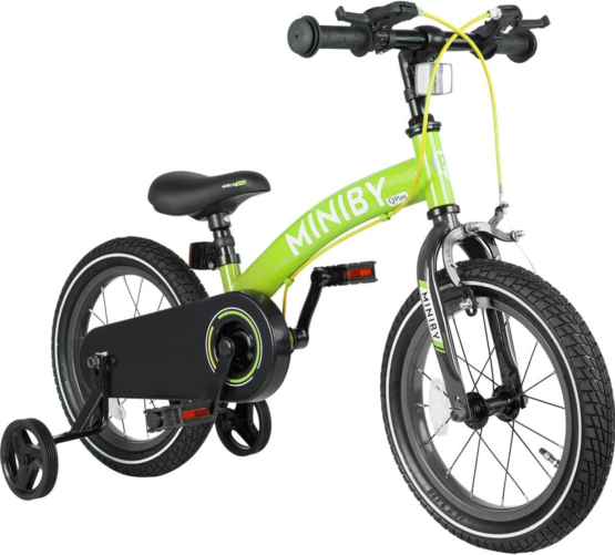 Bicicletă copii Qplay Miniby 3in1 14 Green 00716233
