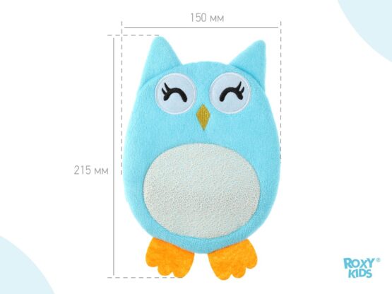 Burete-manusa de baie Roxy Kids Baby Owl (RBS-003)
