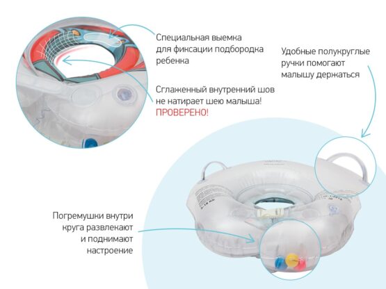 Cerc pentru scaldat nou-nascuti Roxy Kids Flipper, Cavaler (FL006)