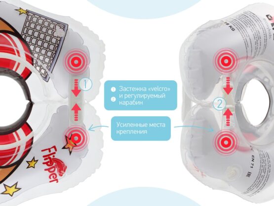 Cerc pentru scaldat nou-nascuti Roxy Kids Flipper, Fotbalist (FL010)