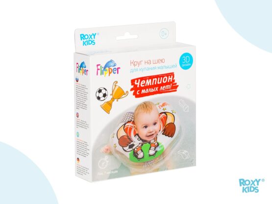 Cerc pentru scaldat nou-nascuti Roxy Kids Flipper, Fotbalist (FL010)