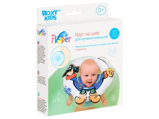 Cerc pentru scaldat nou-nascuti Roxy Kids Flipper, Pirat (FL012)