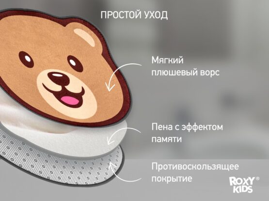 Covor-de-plus-cu-efect-de-memorie-Roxy-Kids-Teddy-50×60-cm-RBMT-001
