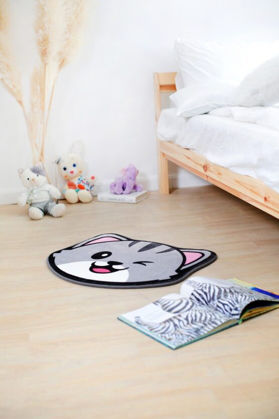 Covor de plus cu efect de memorie Roxy Kids „Cat” 50×60 cm (RBMT-003)