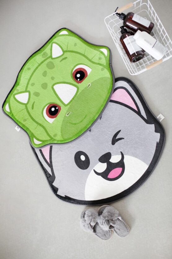 Covor de plus cu efect de memorie Roxy Kids „Cat” 50×60 cm (RBMT-003)