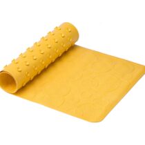 Covoras de baie din cauciuc anti-alunecare Roxy Kids 3576cm, Galben (BM-M188-1Y)