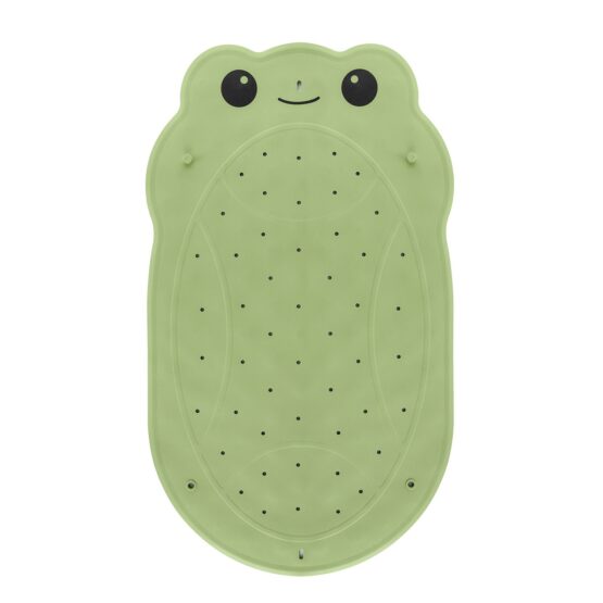 Коврик резиновый для ванны антискользящий Roxy Kids 76×45см, «Лягушка», Зеленый (BM-4576-FR-G)