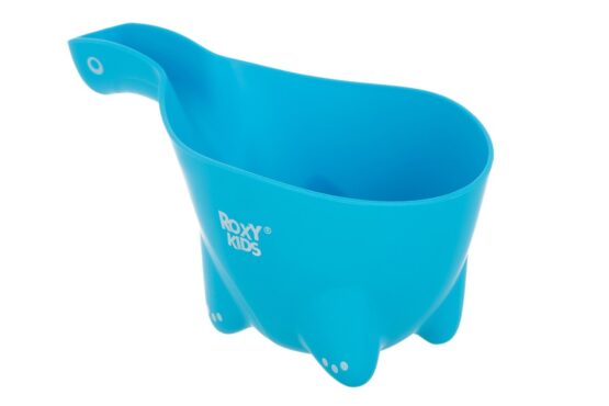 Galetuta pentu spalarea parului Roxy Kids DINO SAFETY SCOOP, Albastru (RBS-003-B)