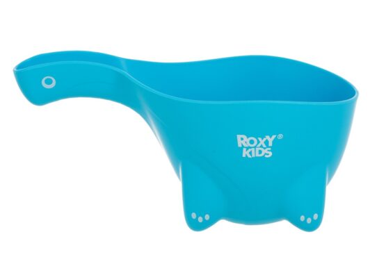 Galetuta pentu spalarea parului Roxy Kids DINO SAFETY SCOOP, Albastru (RBS-003-B)