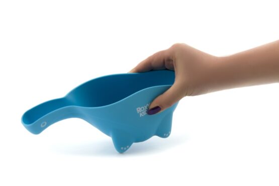 Galetuta pentu spalarea parului Roxy Kids DINO SAFETY SCOOP, Albastru (RBS-003-B)