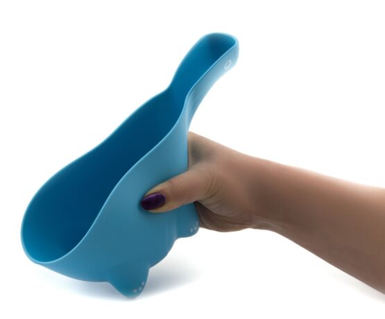 Galetuta pentu spalarea parului Roxy Kids DINO SAFETY SCOOP, Albastru (RBS-003-B)