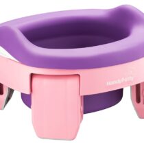 Olita de calatorie HandyPotty Roxy Kids 3x1, Roz+Violet (HP-255E)