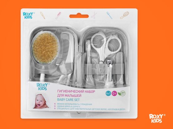 Set de igiena Roxy Kids, Gri (RHS-001-Gr)