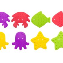 Set de mini-covorase anti-alunicare Roxy Kids Sea Animals, 8 buc., bright colors (RBM-010-8)