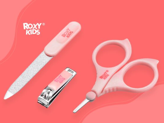 Set manichiura 3X1 Roxy Kids, Roz (RBM-001-P)