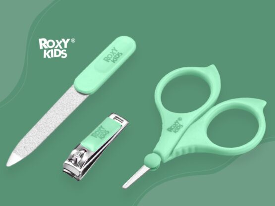 Set manichiura 3X1 Roxy Kids, Verde (RBM-001-G)