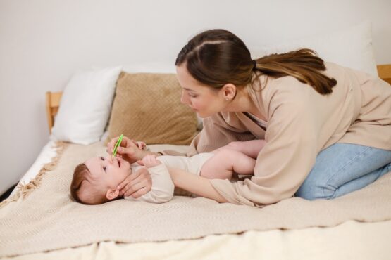 Set manichiura Roxy Kids Frunze, Verde+Maro (RPS-003-G)