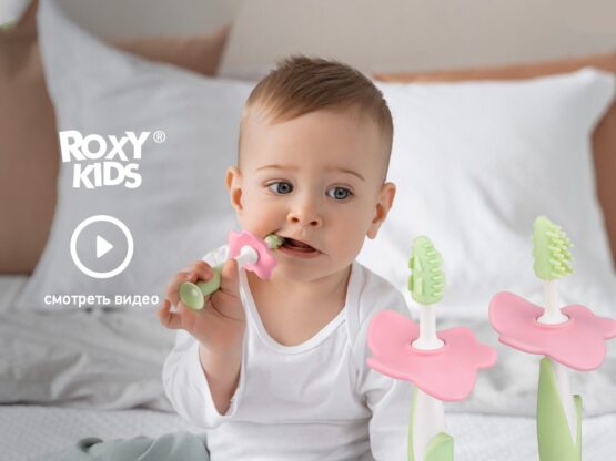 Set periuta de dinti+ perie de masaj, Verde Deschis (RTB-006)