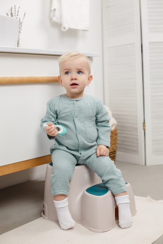 Set periute de dinti Roxy Kids Calut de mare (2 buc.) Mint+Verde (RTB-012-MG)