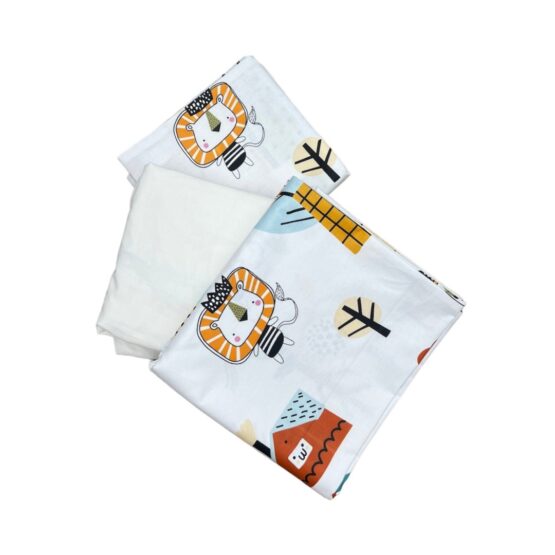 Набор постельного белья из 3 элементов д/к 120*60 см Lion ES