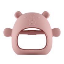 Dentitie din silicon pentru mana Roxy Kids Bear, Roz (RST-003-P)