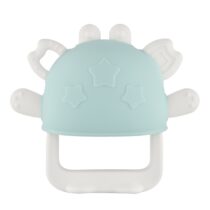 Dentitie din silicon pentru mana Roxy Kids Crabby, Verde pal (RST-002-G)