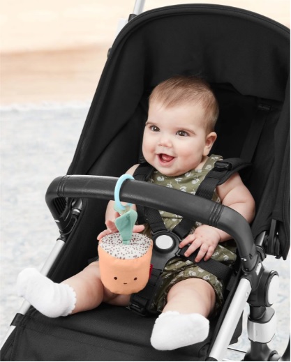 Jucarie zornaitoare pentru carucior Skip Hop Planta fericita