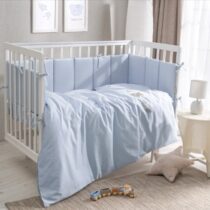 Lenjerie de pat pentru copii Perina Teddy Sateen Collection (TDSK6-01.10) Albastru