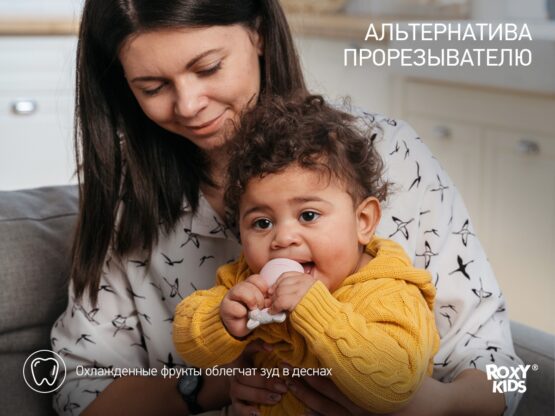 Nibler cu plasa de silicon Roxy Kids Piggy Roz (RFN-009)