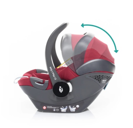 Scoica auto i-size ZOPA X1 Plus Bordo Red, nastere - 80 cm