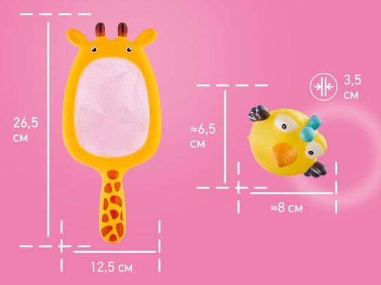 Set de jucarii de baie Roxy Kids Safari (7 buc.) (RRT-813)