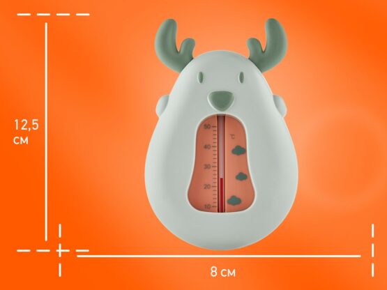 Termometru pentru apa Roxy Kids, Deer Verde (RWT-006-D)