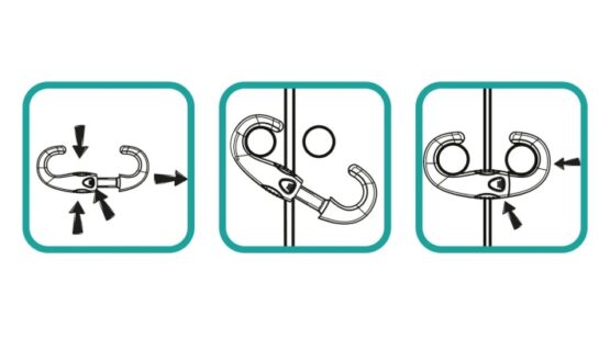 Sistem de blocare usi ZOPA in forma de U