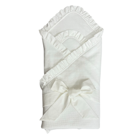 Конверт капитони с бантиком Ivory Holala Kids,90*90см