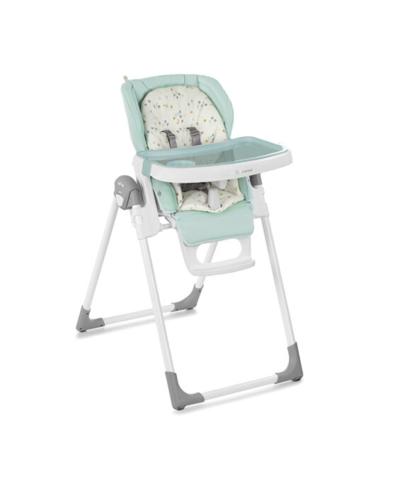 Стульчик для кормления регулируемый кожаный Jane (6291PL U65) Ирис