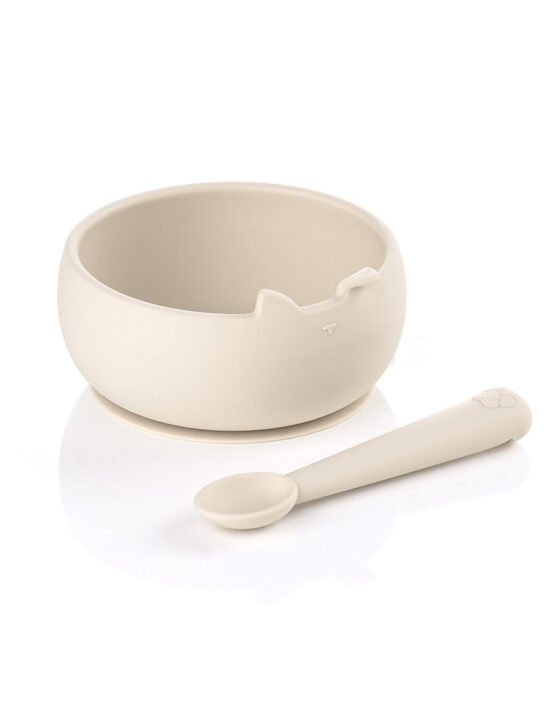Набор силиконовых мисок и ложек Jane Sand (070236 U10)