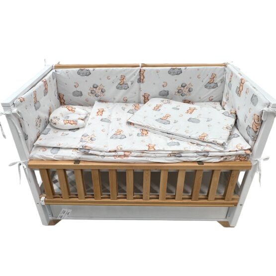 Set lenjerie 7 piese p/p 120*60 cm Teddy ES