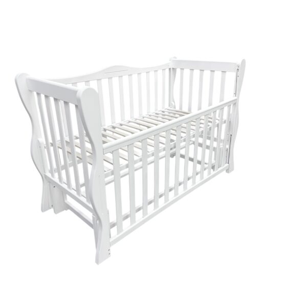 Детская кроватка Goydalka JOLY PLUS UNIVERSAL (1B360-1) Белая без ящика