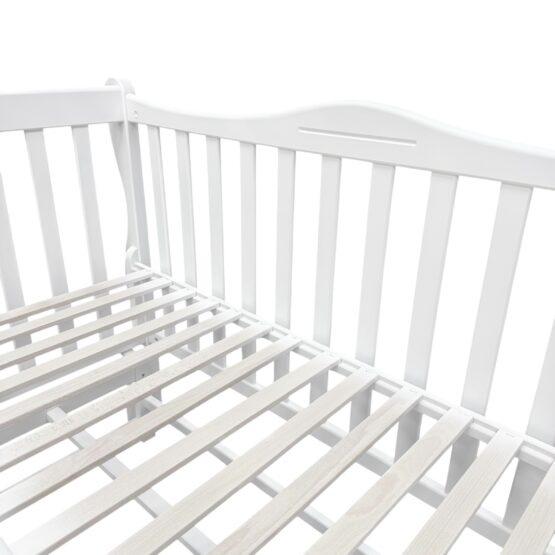 Pătuţ Goydalka Joly (1B360-1) Alb fara sertar